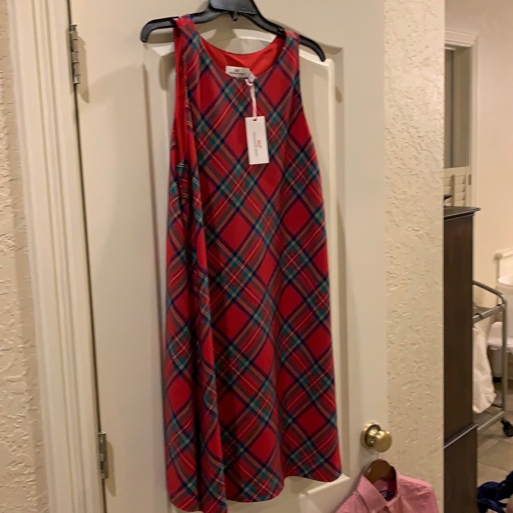 NWT Vineyard vine Christmas dress size 14